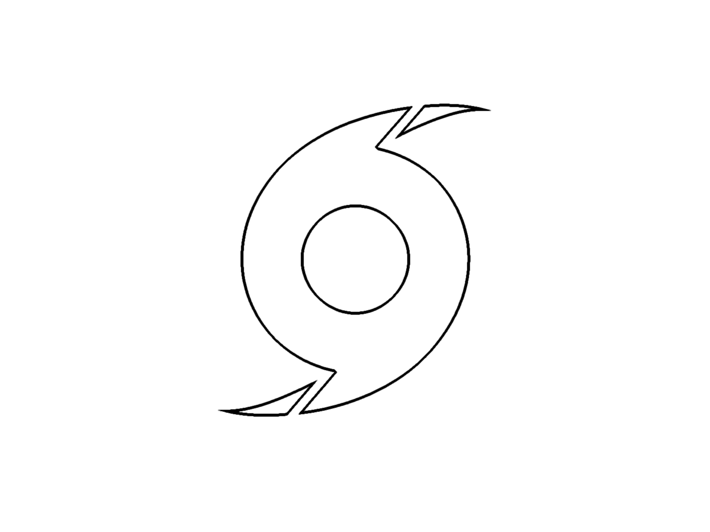 Símbolo de Typhoonic, estado trazo